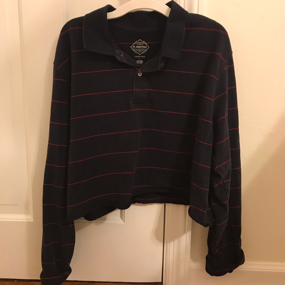 cropped polo